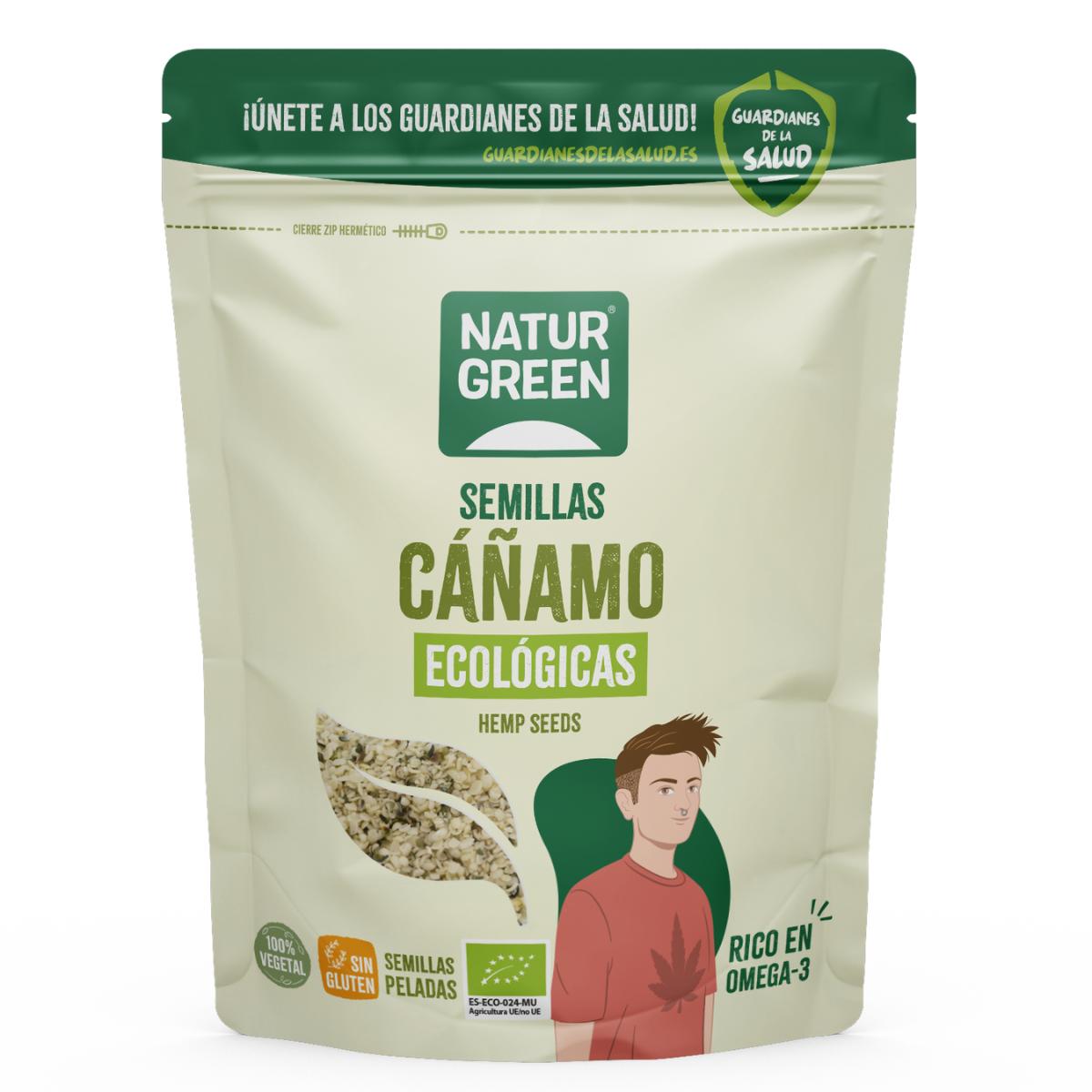 Semillas de Cáñamo peladas Naturgreen 200 g