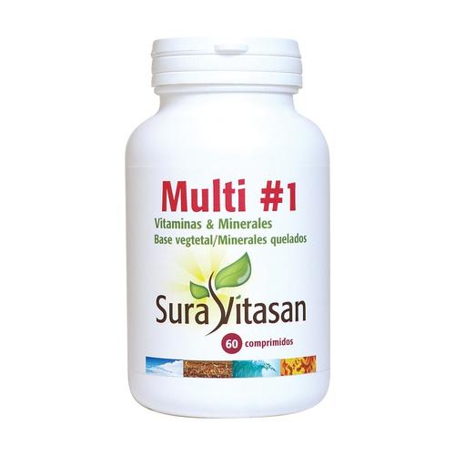 Multi #1Vitaminas & Minerales 60 Comp  Sura Vitasan