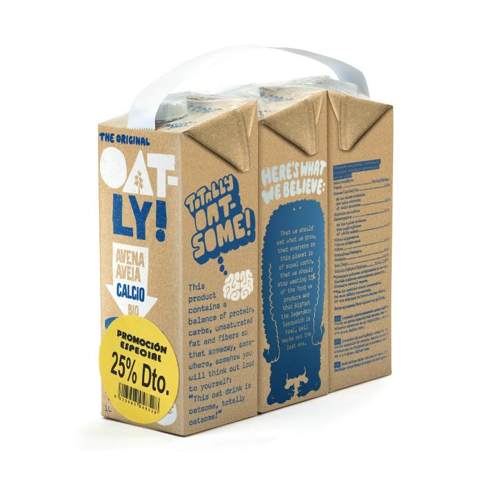 Bebida Avena Calcio BIO Oatly 1L