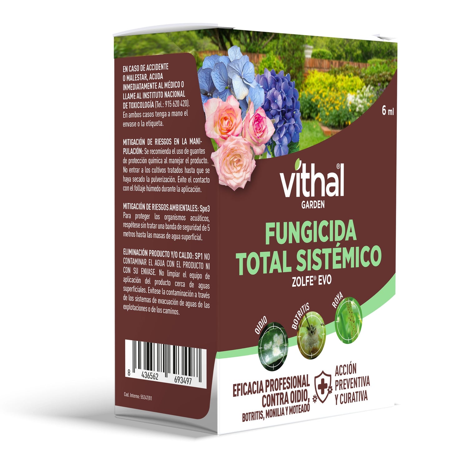 Fungicida total sistémico Vithal Garden