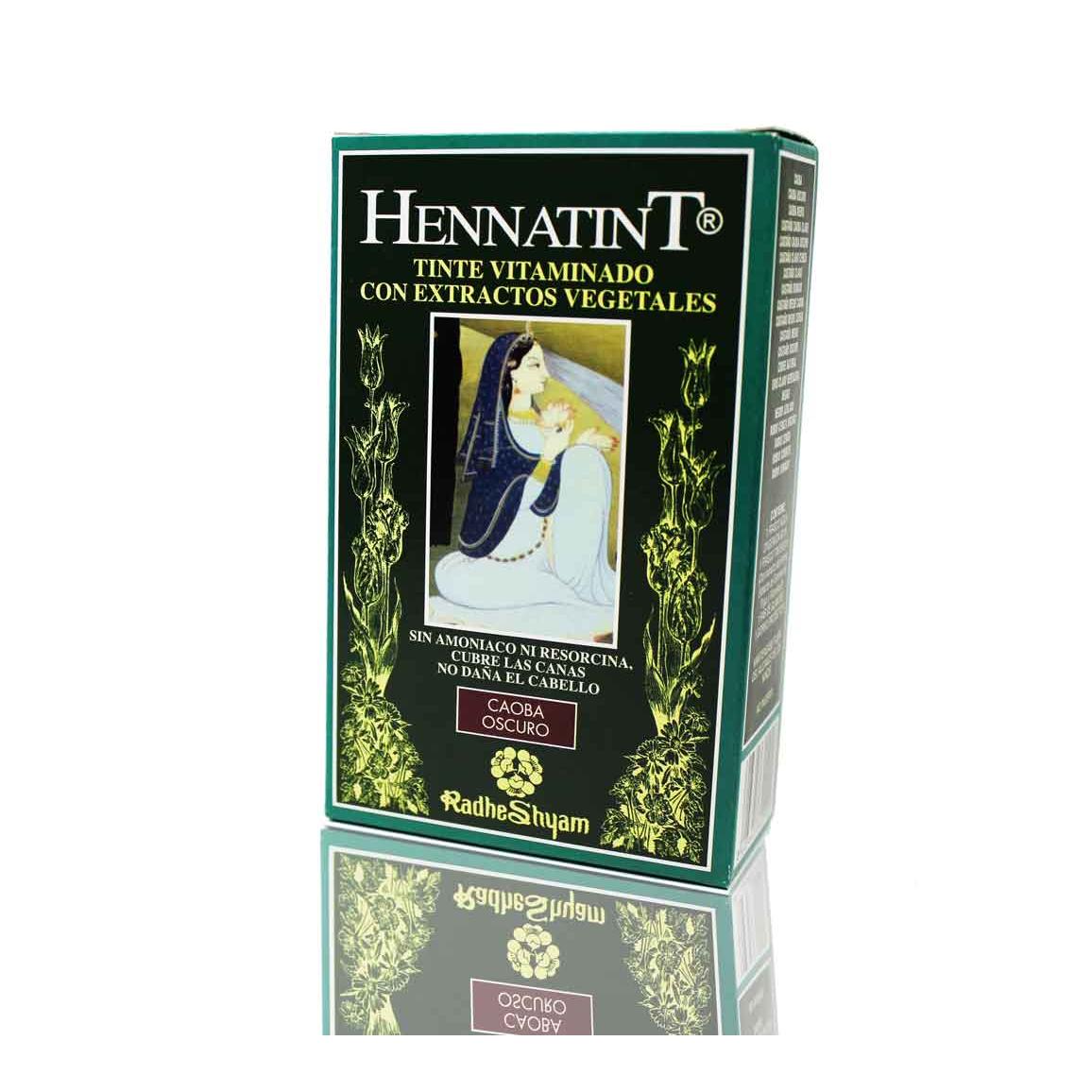 Hennatint Caoba Oscuro Radhe 120 Ml Radhe