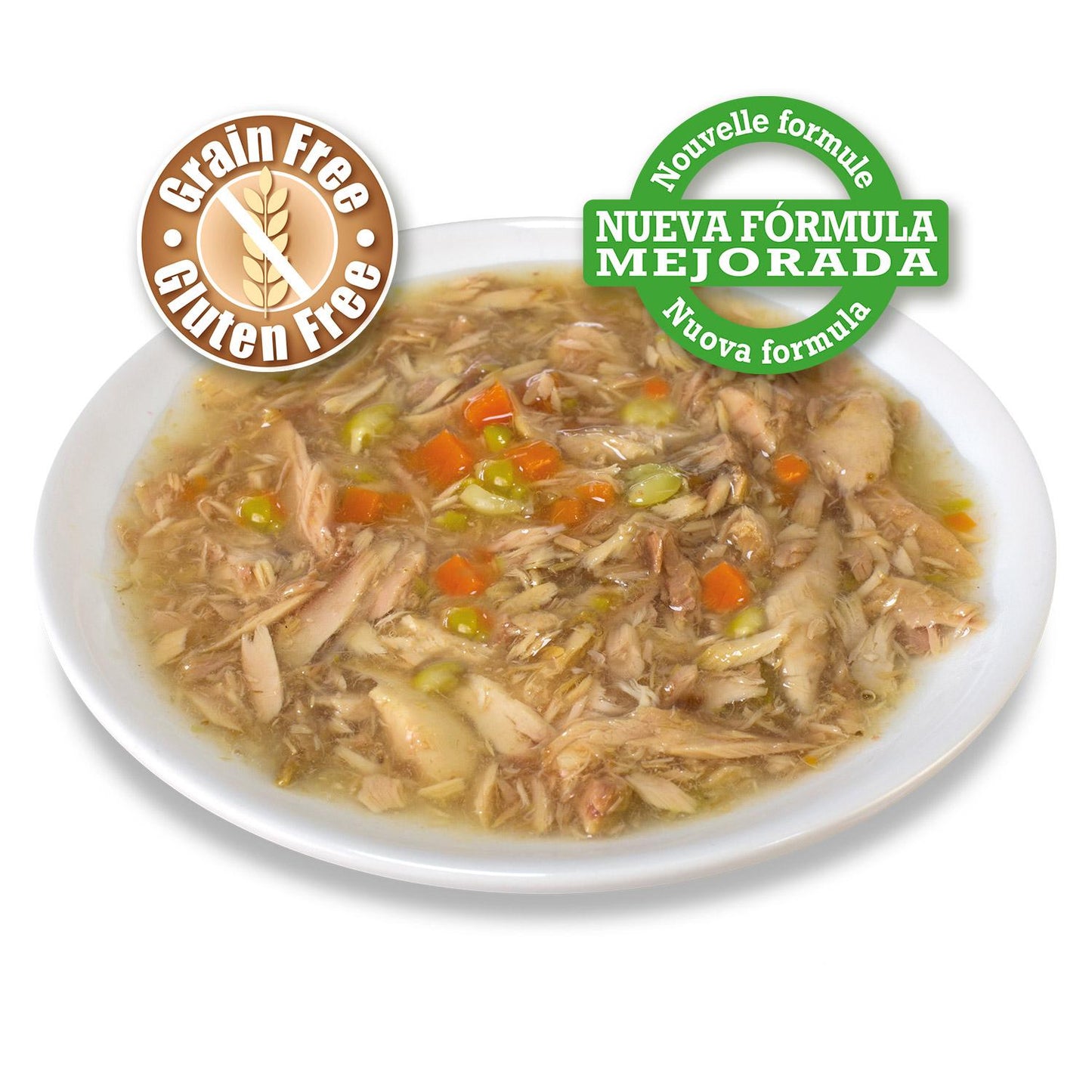 Atún blanco y verduras en salsa Arquivet 80 g Comida húmeda para gatos