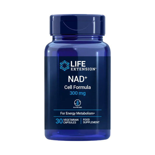 NAD+ Cell Formula 300 mg, Life Extension 30 cápsulas