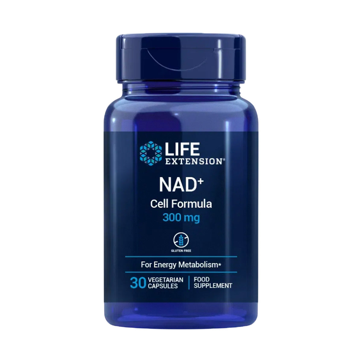 NAD+ Cell Formula 300 mg, Life Extension 30 cápsulas