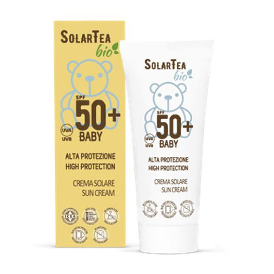 Crema solar protección alta para bebés Spf50+, Bema 100 ml