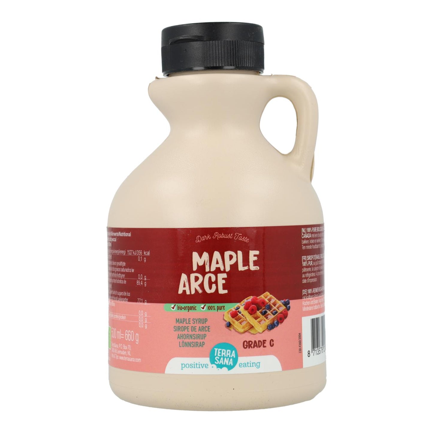 Sirope Arce Puro Grado C BIO Terrasana 500 ml