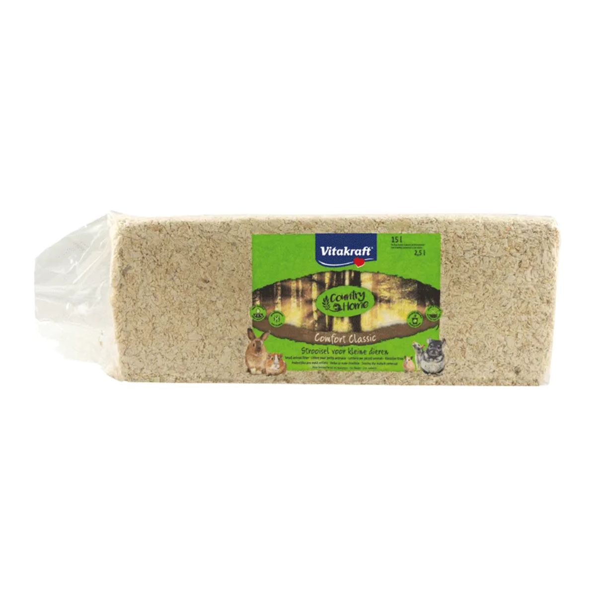 Vitakraft Viruta de serrín natural Roedores 60 L
