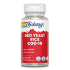Red Yeast Rice Plus Q10 Solaray, 60 cápsulas