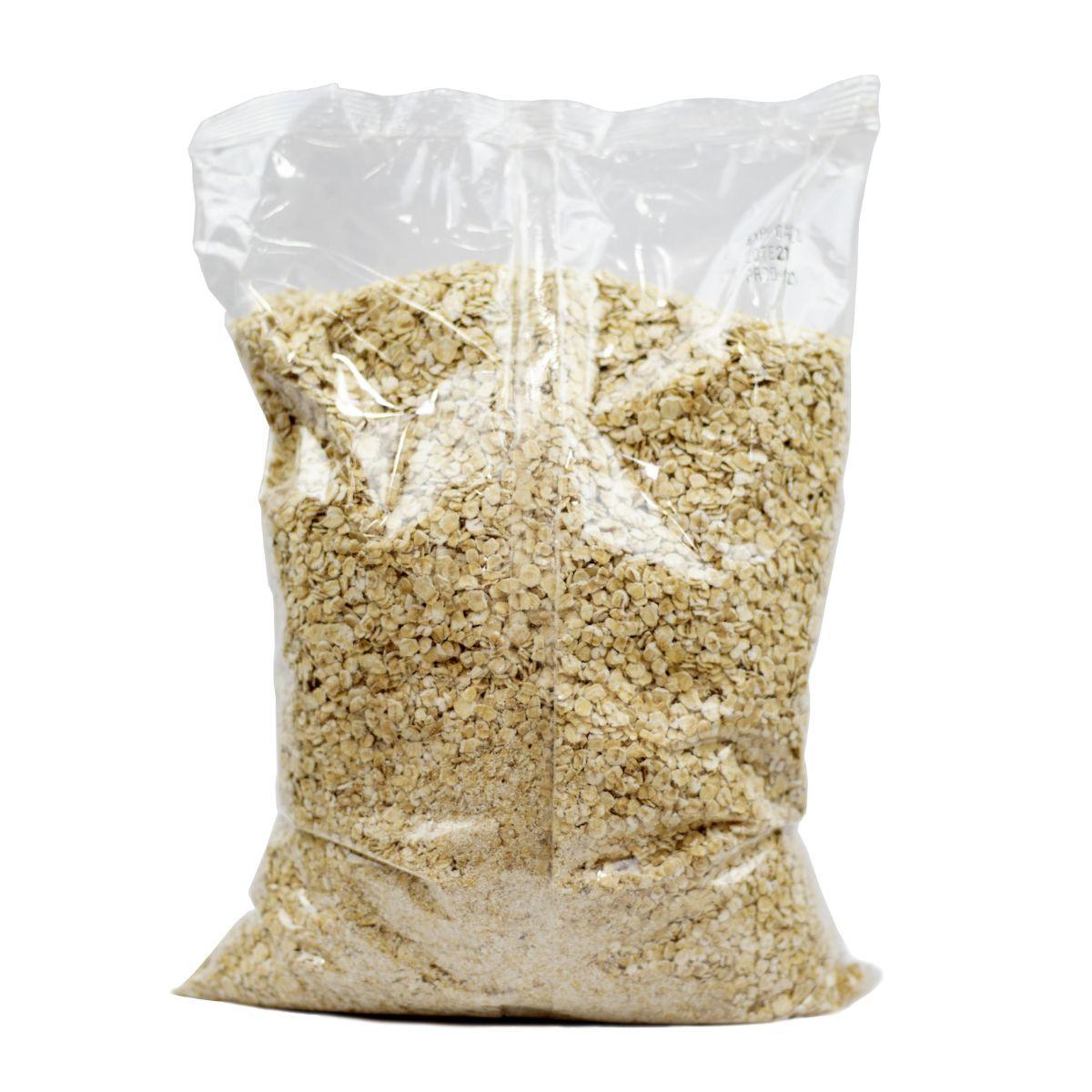 Copos de Avena Finos Sin Gluten Bio NaturGreen, 1 Kg