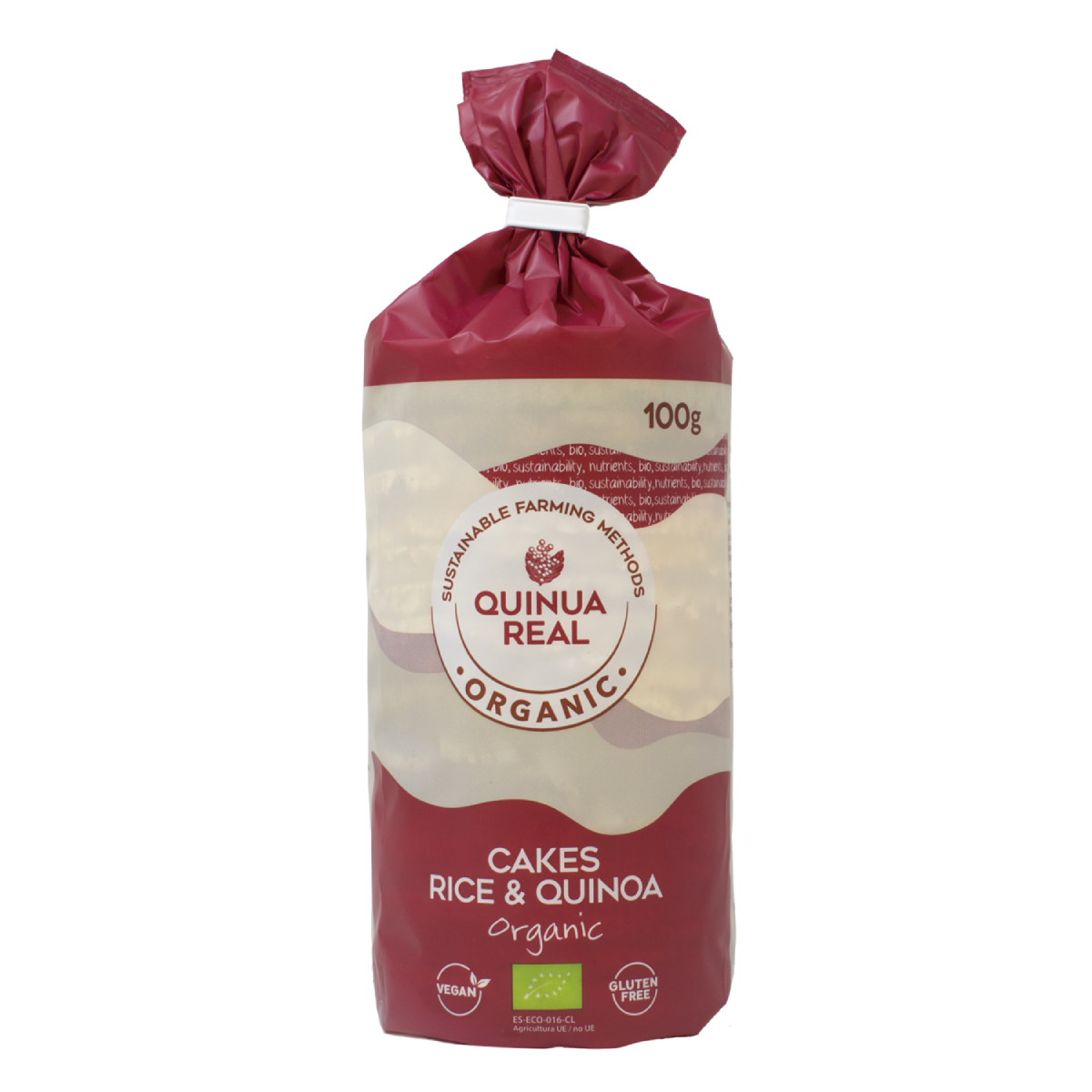 Tortitas de Arroz con Quinoa Sin gluten Quinua Real 100 g