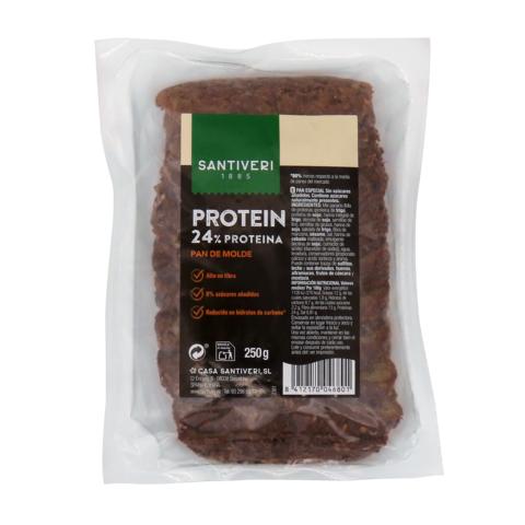 Pan de Molde Protein 24% Proteína Santiveri 250 gr