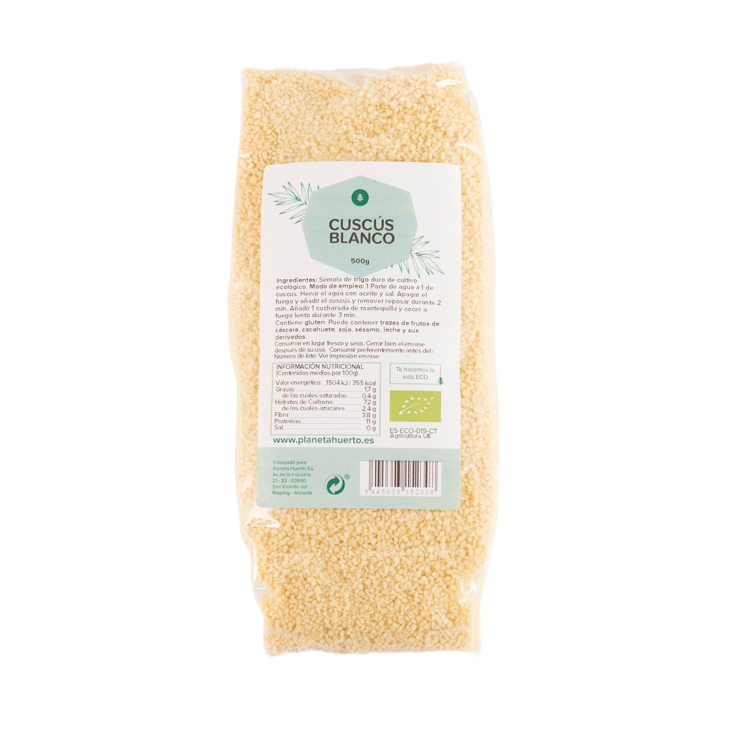 Cuscús blanco ECO Planeta Huerto 500 g