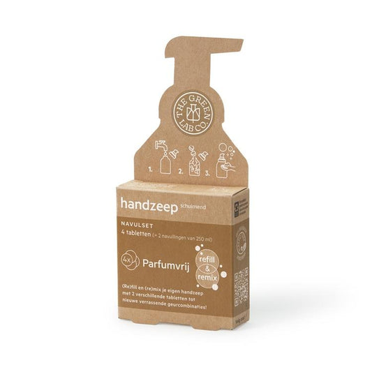 Set recambios Jabón de manos Sin perfume (4 pastillas) The Green Lab