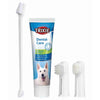 Trixie Set Higiene Dental, Pasta y cepillos dedos
