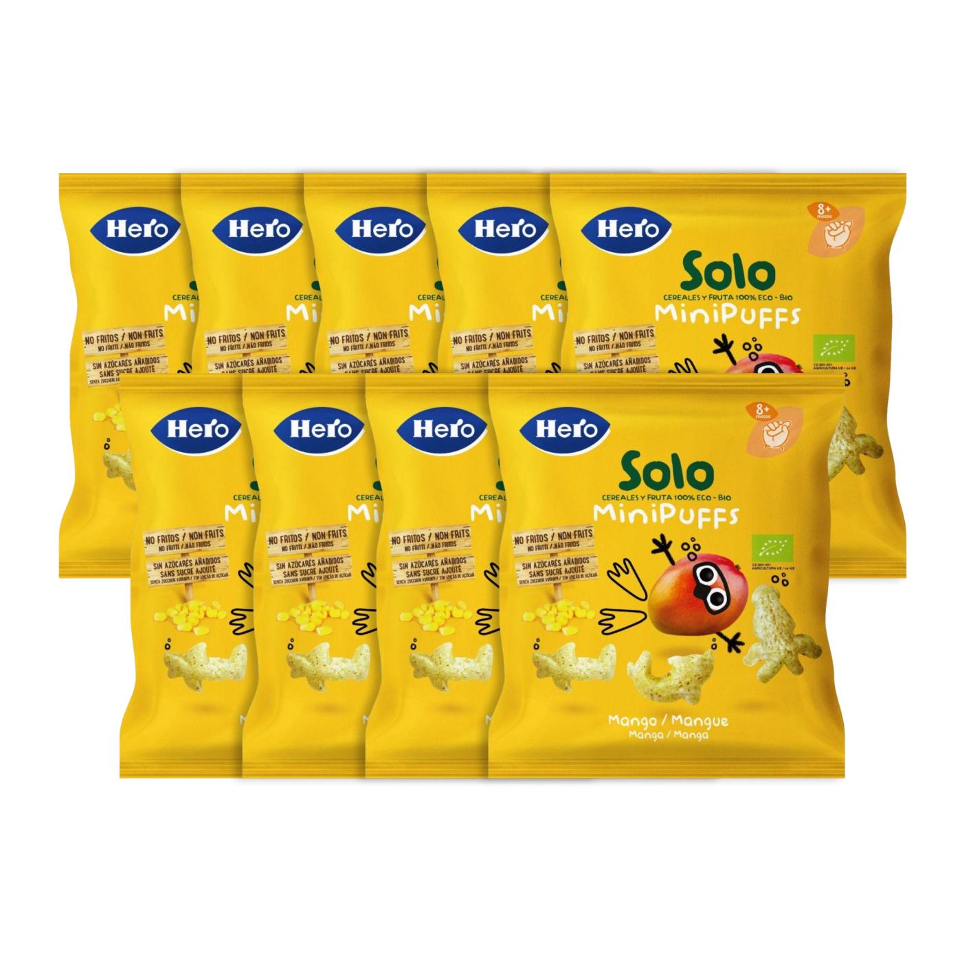 Pack x9 Snacks de Mango Eco 18 g-Hero Solo