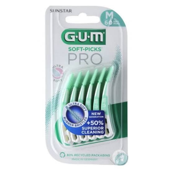 Soft-picks pro medium Gum 60 uds