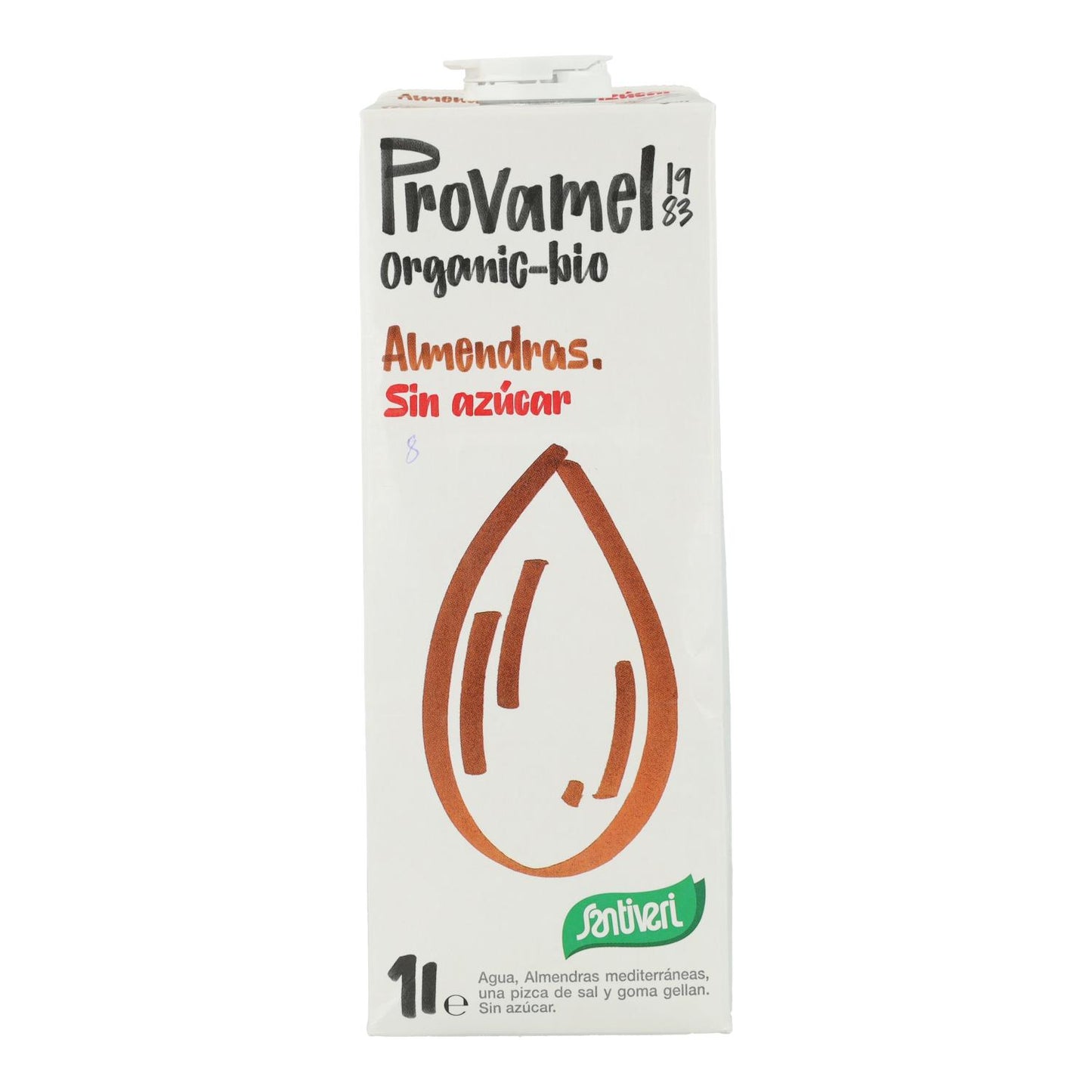 Bebida de Almendras Sin Azúcar Bio Provamel 1 L