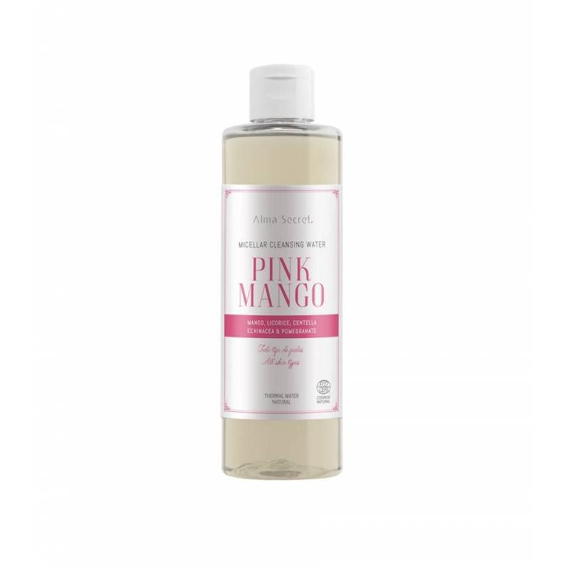 Agua micelar pink, mango, regaliz, centella y granada  Alma Secret  250 ml
