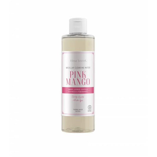 Agua micelar pink, mango, regaliz, centella y granada  Alma Secret  250 ml