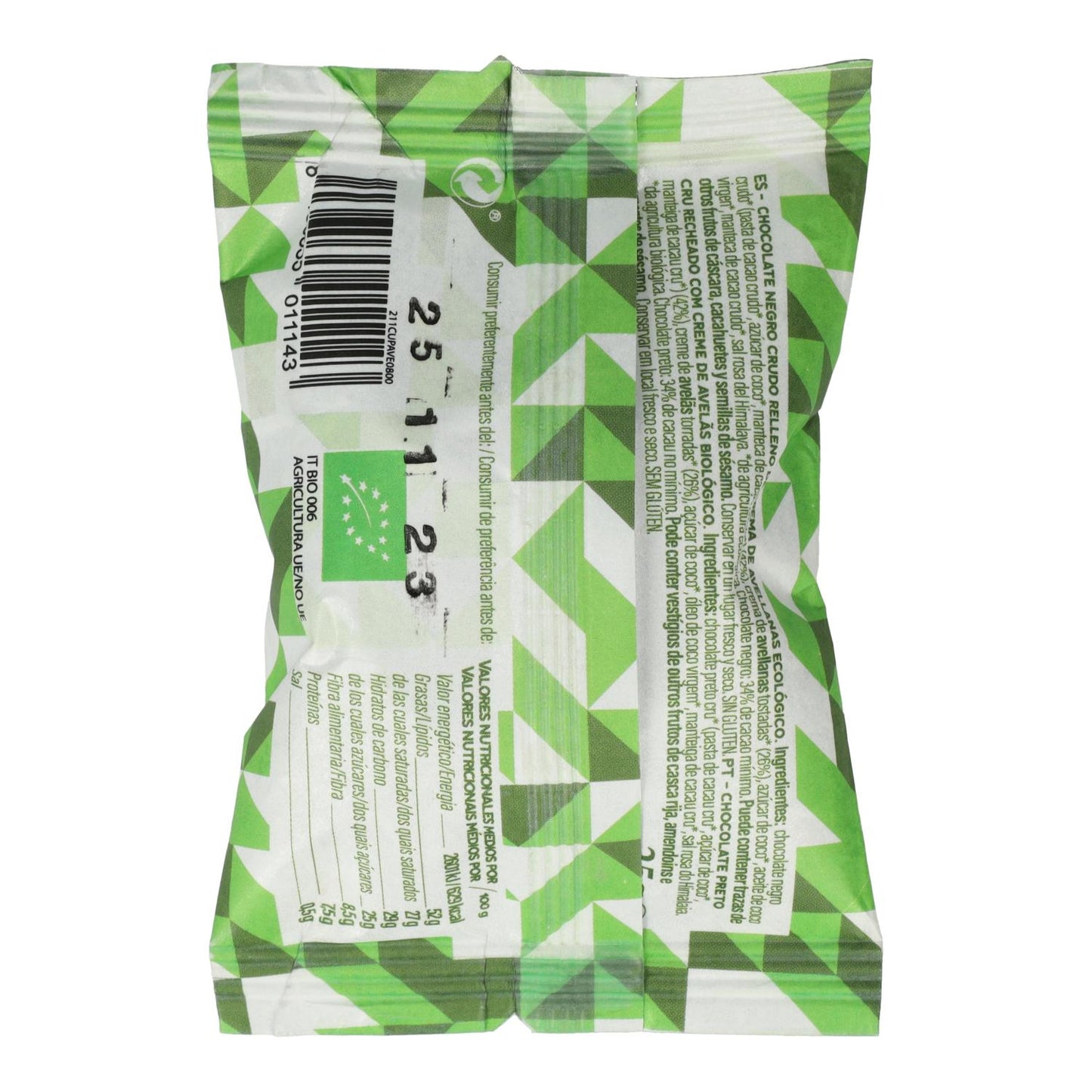 Avellana Butter Cup bio sin gluten La Finestra Sul Cielo 25 g