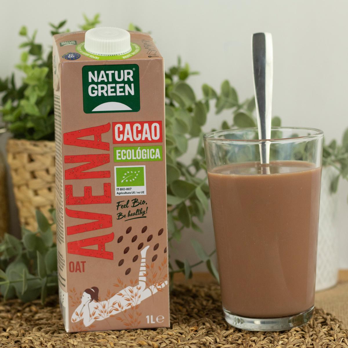 Bebida de Avena Cacao Bio Ecomil 1 L