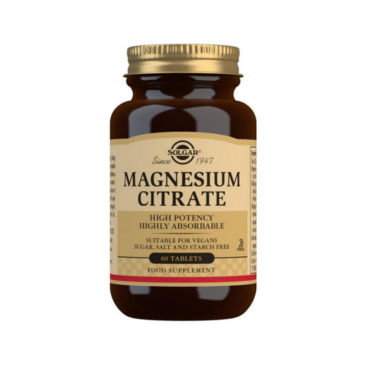 Citrato de magnesio 60 comprimidos Solgar