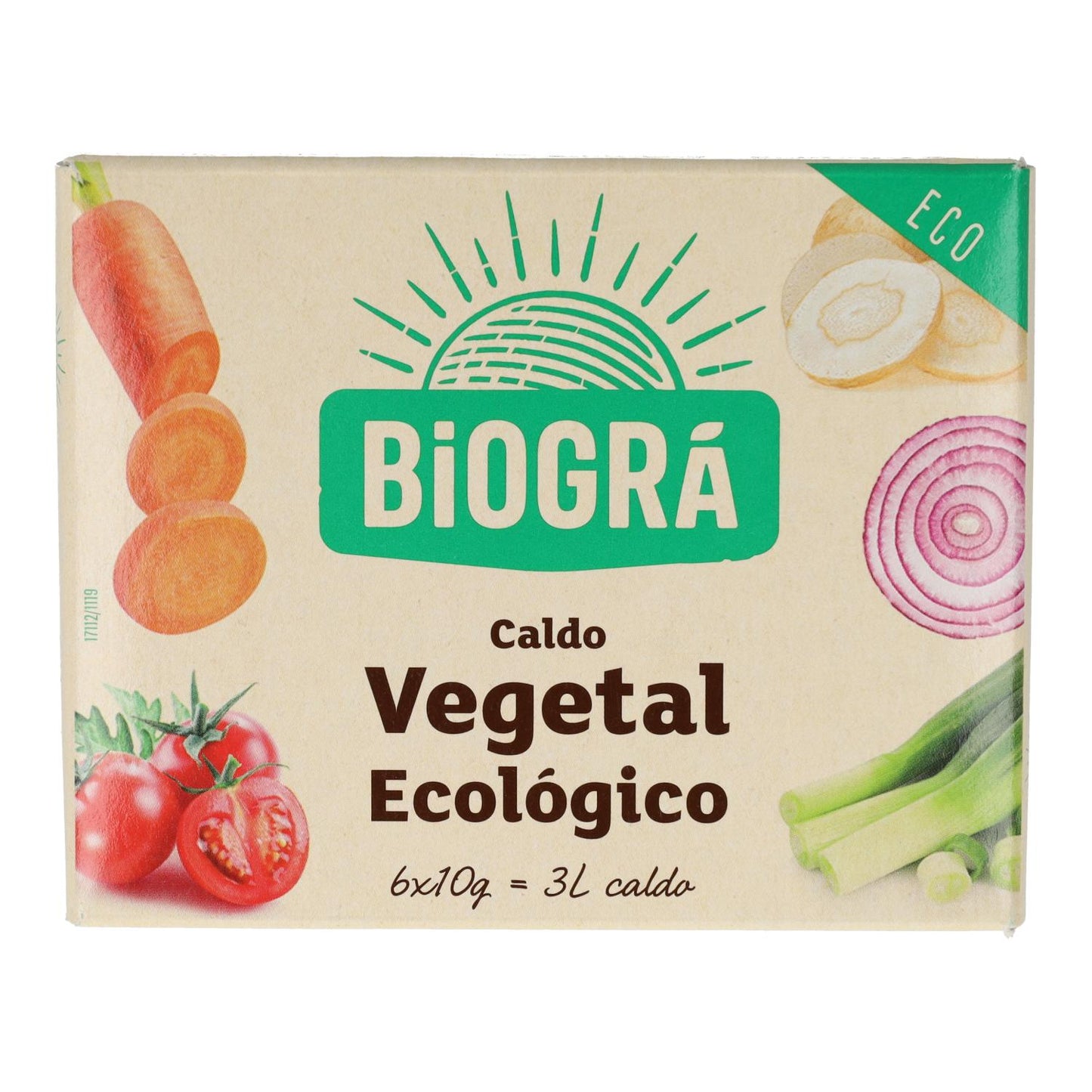 Caldo Vegetal Biográ, 60 g