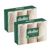 Pack 2x Papel higiénico sin blanquear, 6 rollos 6x35 m. Dalia