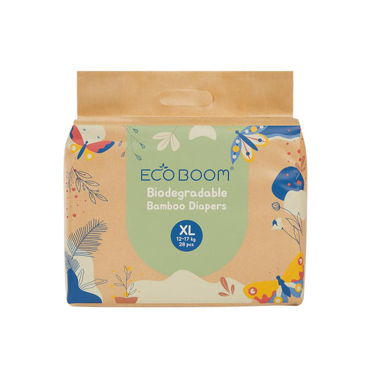 Pañal de Bambú Ecoboom T5 (12 a 17 kg) 28 unidades