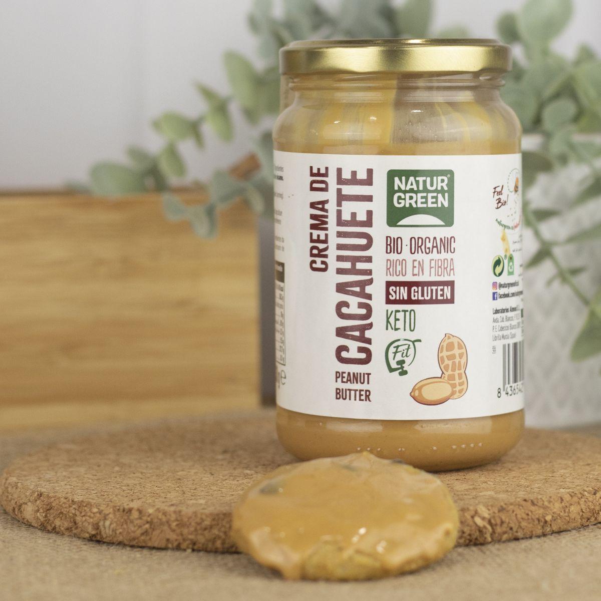 Crema de Cacahuete Bio NaturGreen 330g