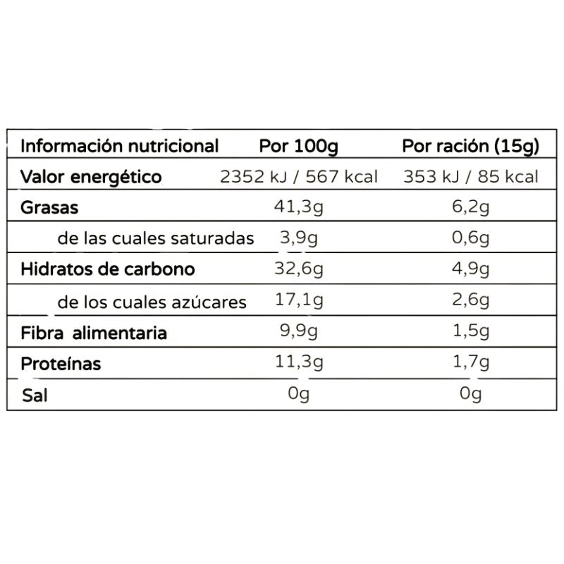 Crema de cacao y avellana 55% Solo Nuts 200g