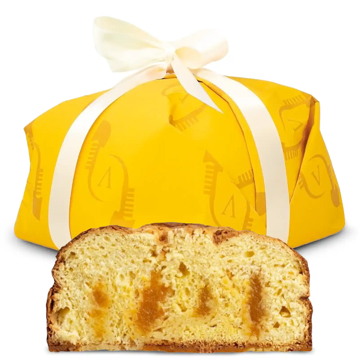 Panettone de Naranja relleno de crema BIO 750 g Pasticceria Venezia