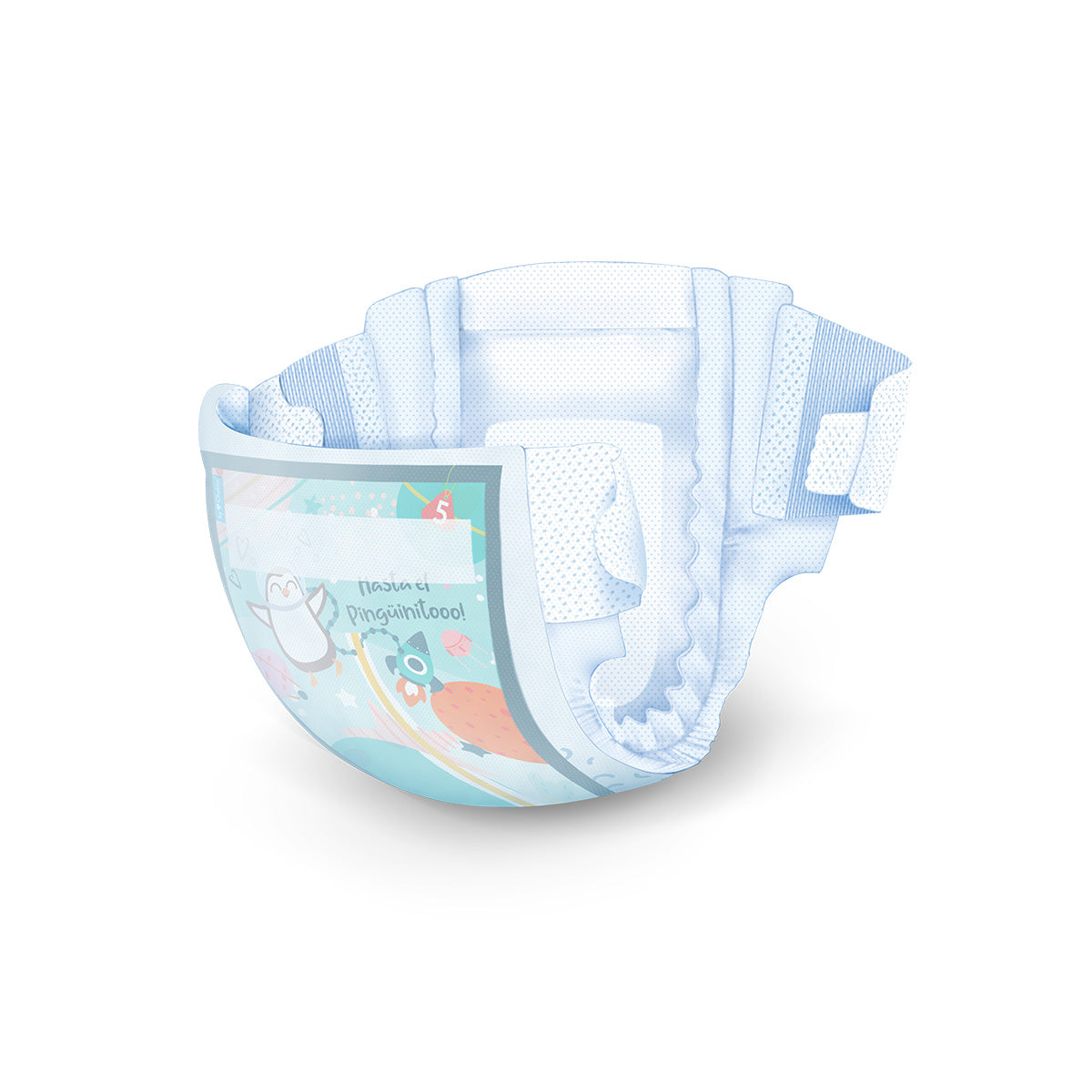 Pack 6 x Pañal T5 Pasitos (13-18Kg) 30 uds, Chelino