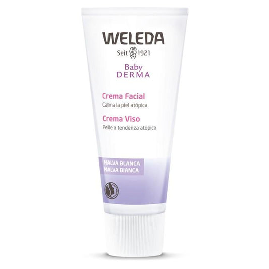 Crema Facial Bebés Malva Blanca Weleda, 50ml