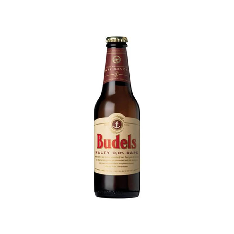 Cerveza Malteada Dark 0% Bio Budels, 30 cl