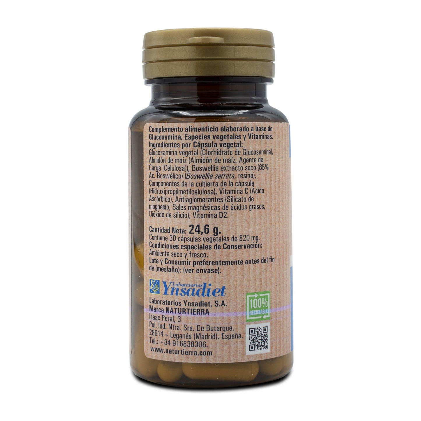 Arti-hues plus, 30 cápsulas vegetales. NaturTierra