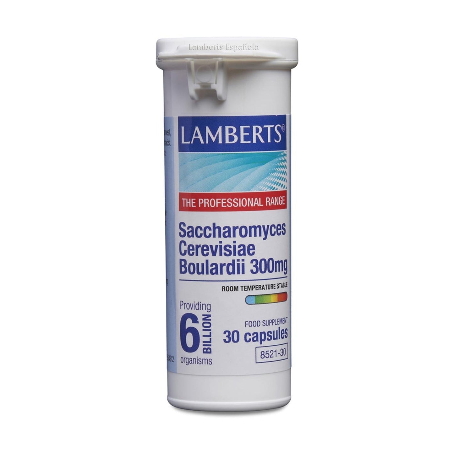 Saccharomyces Cerevisiae Boulardii Lamberts, 30 cápsulas
