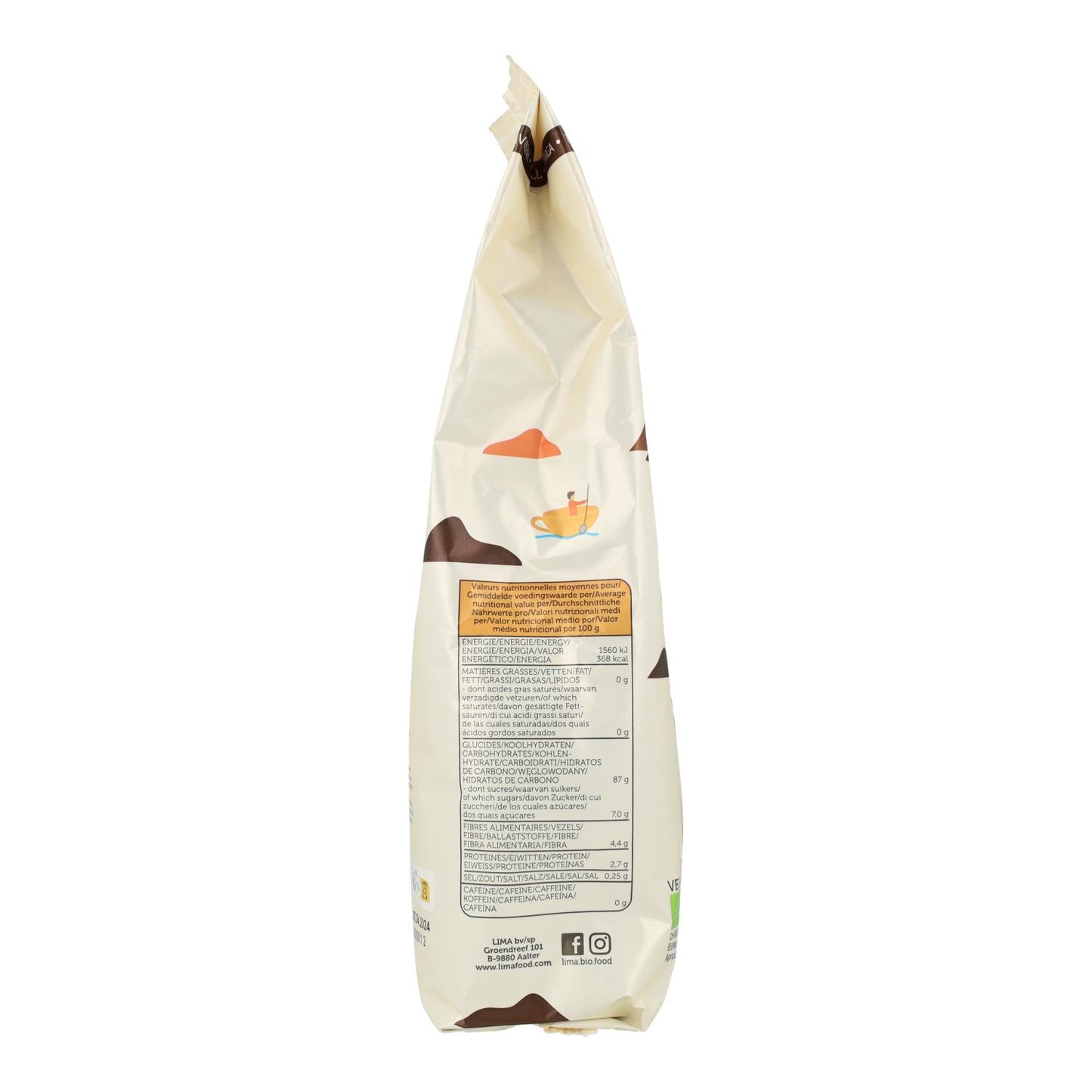 Café de Cereales Yannoh Instantáneo ECO Lima, 250 g