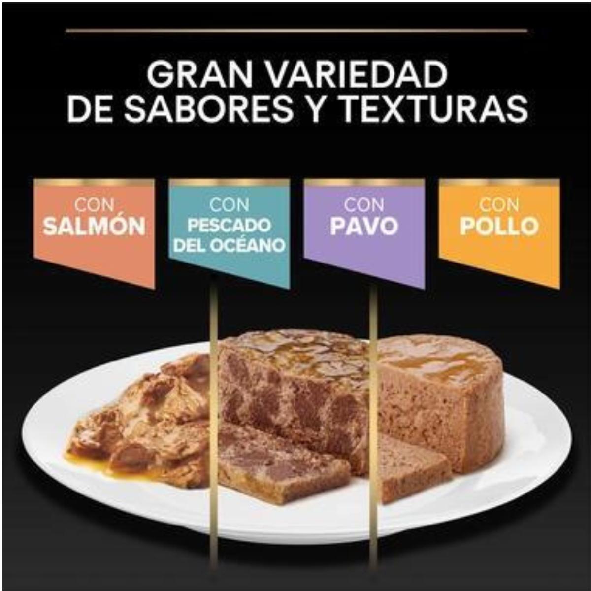 Pro Plan Gato Senior 7+ Longevis Mousse con atún Purina 85g