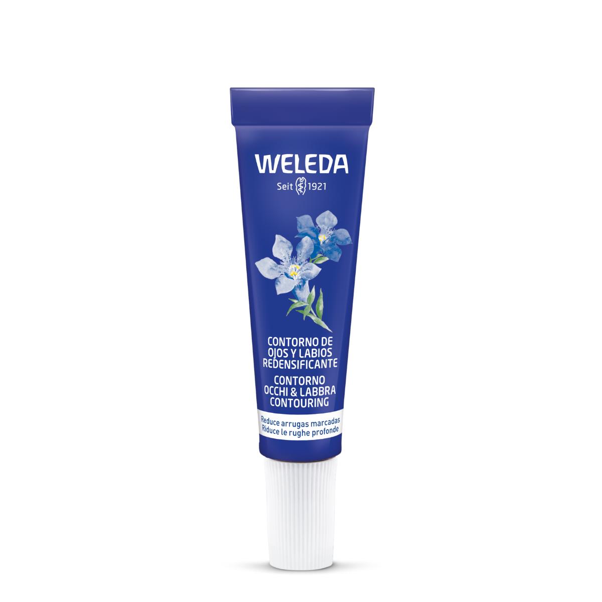 Contorno de ojos y labios redensificante de Genciana azul y Edelweiss Weleda 10 ml