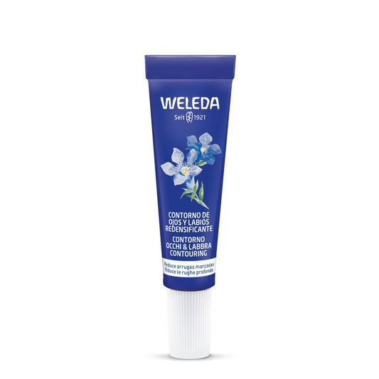 Contorno de ojos y labios redensificante de Genciana azul y Edelweiss Weleda 10 ml