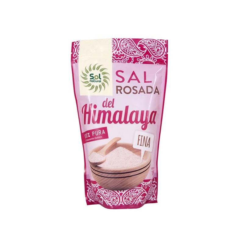Sal rosa del Himalaya fina Sol Natural 1kg