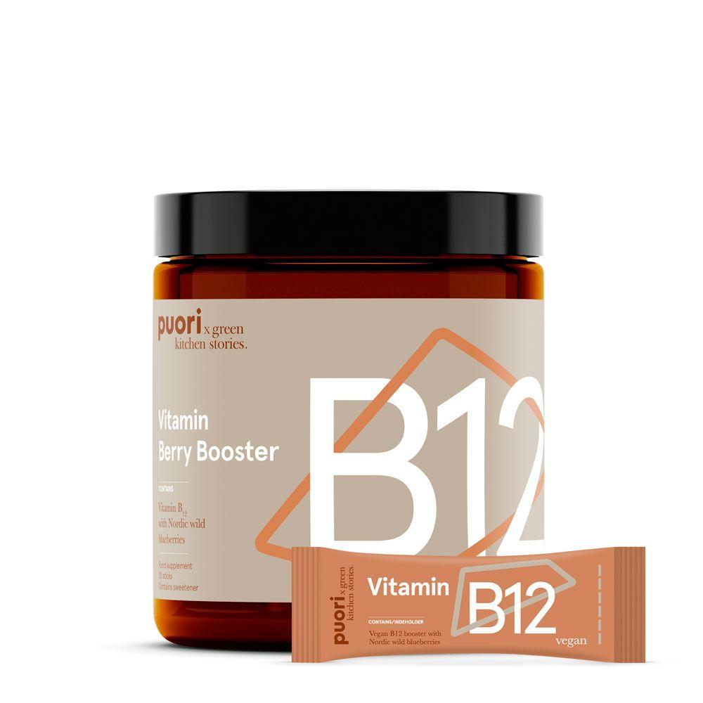 Vitamina B12 con arándanos Puori 20 dosis