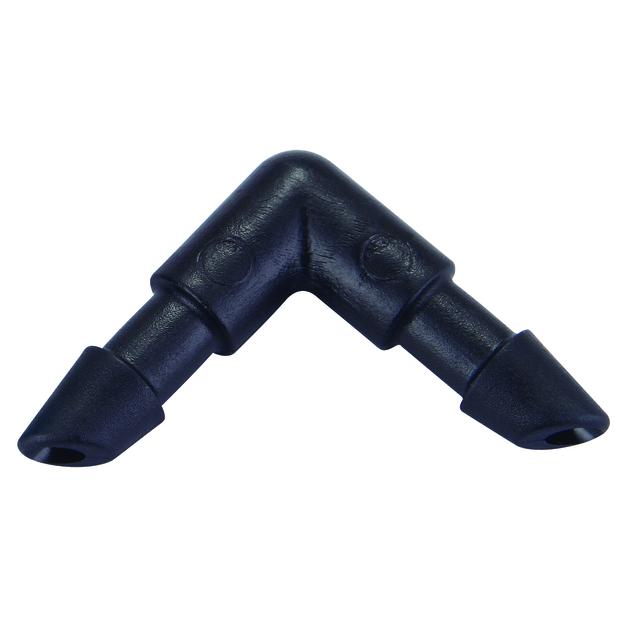 Codo para microtubo 4mm 25ud.