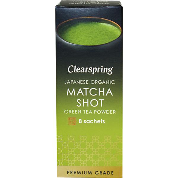 Té Matcha monodosis Clearspring 8 sobres