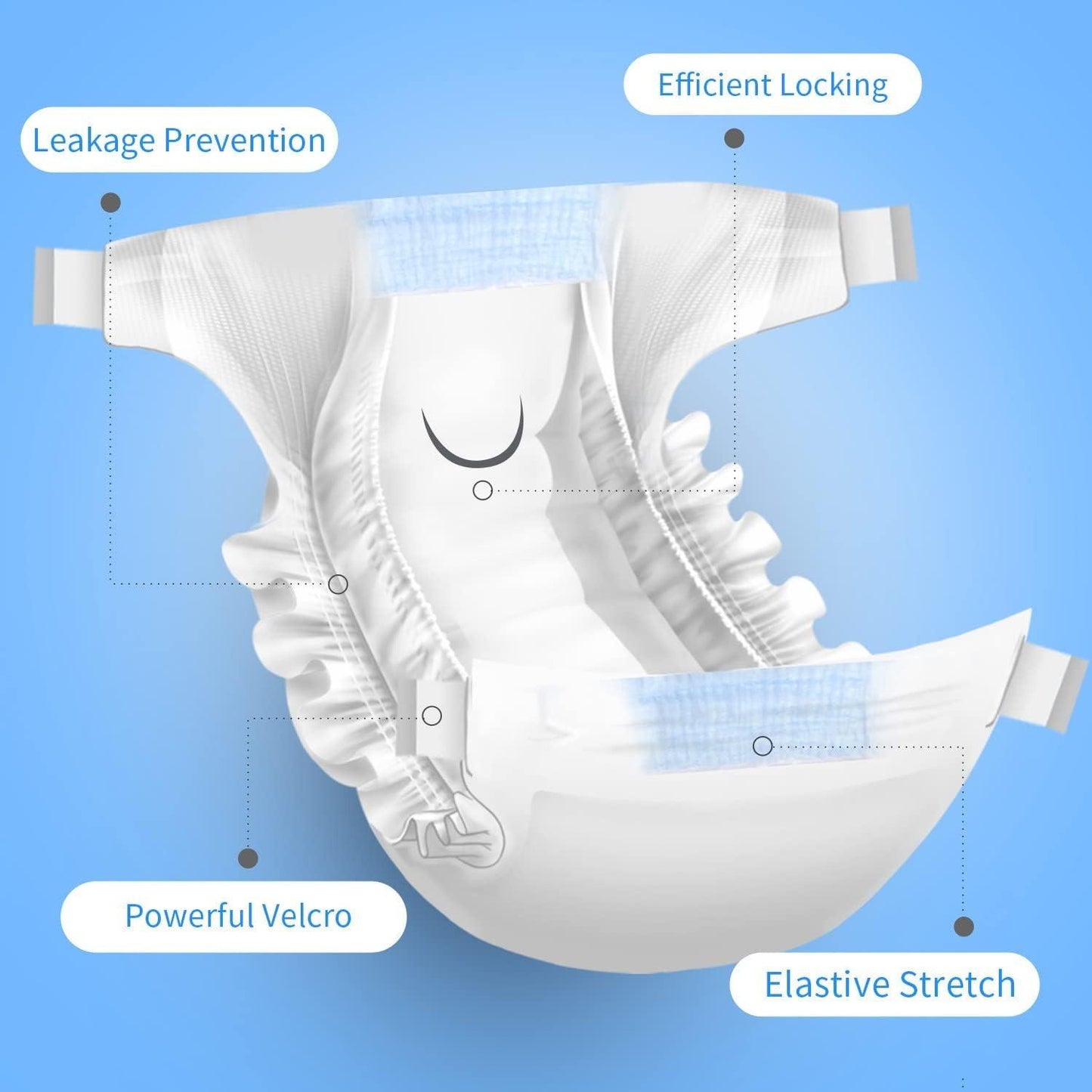 Pañales para perro Hembra M Nobleza 12 ud