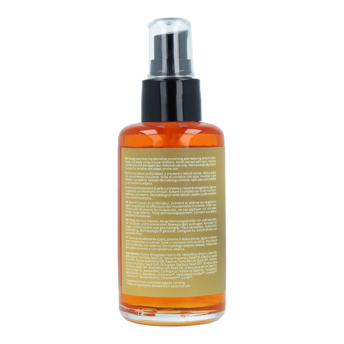 Aceite Corporal Golden Radiance Freshly 100ml