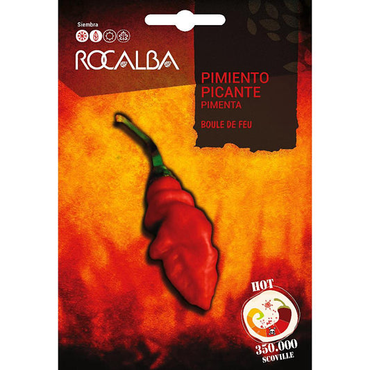 Semillas Pimiento Picante Boule De Feu Rocalba