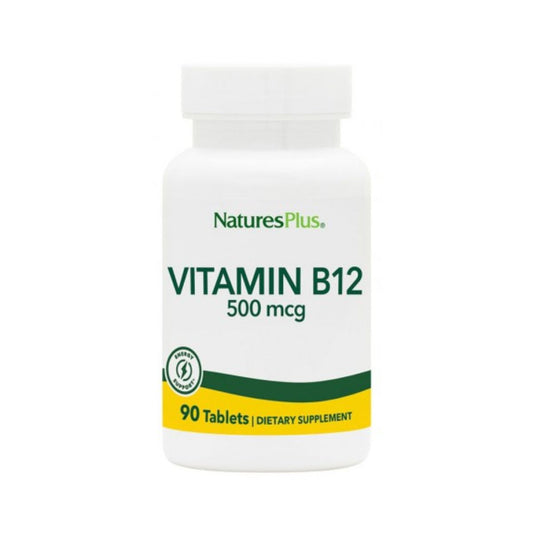 Vitamina B12 500 Mcg 90 comprimidos Natures Plus