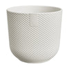 Maceta Blanco Jazz Round Mini Elho 11cm 100% reciclado